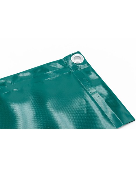 bâche transparente avec oeillets imperméable PVC transparent 450 g