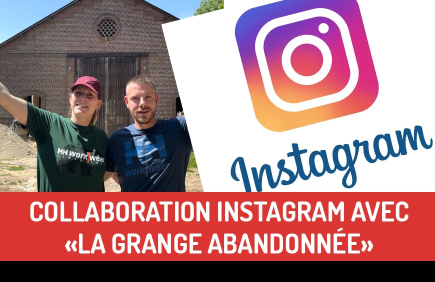 Collaboration Instagram avec la grange abandonnée